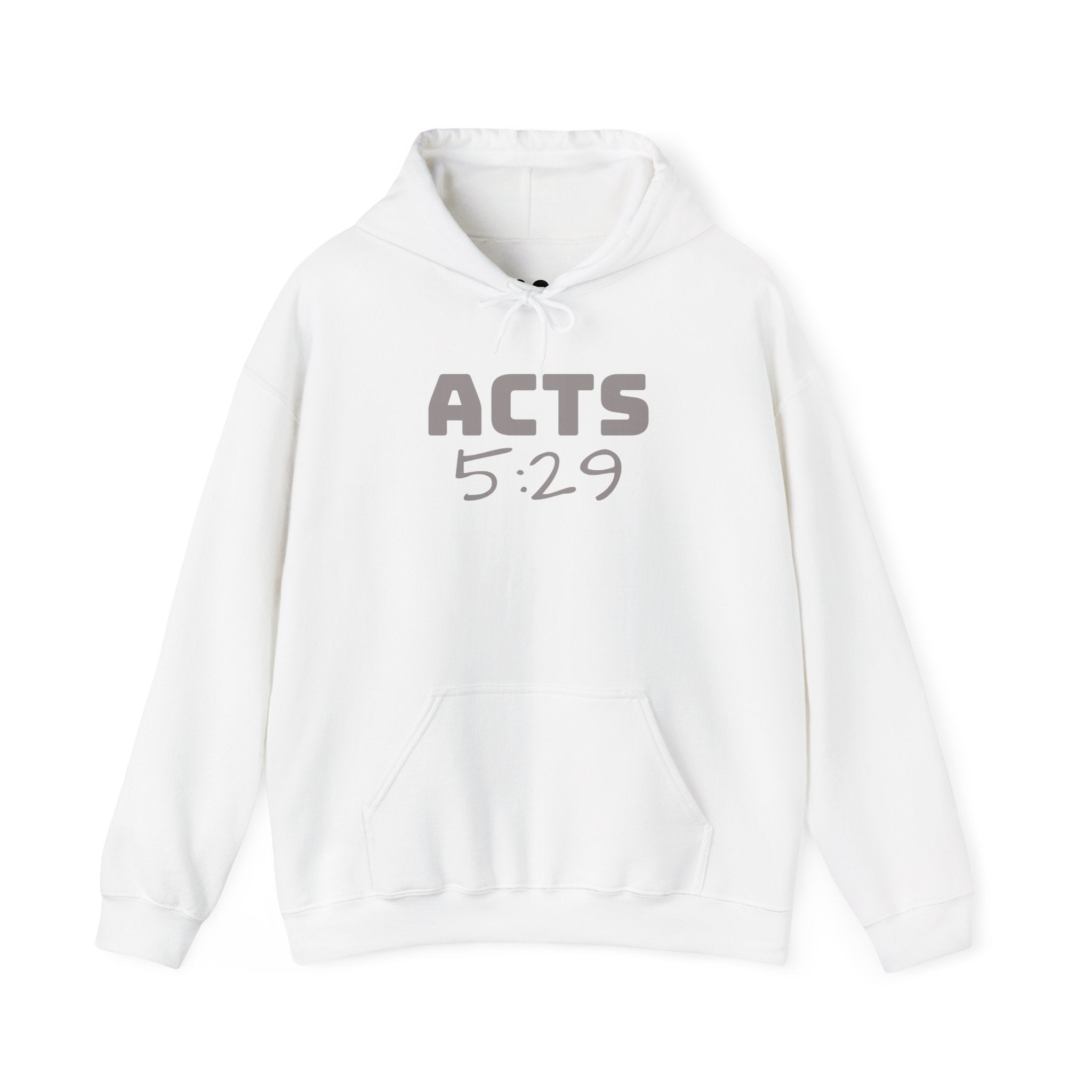 Act 5:29 Faith Hoodie