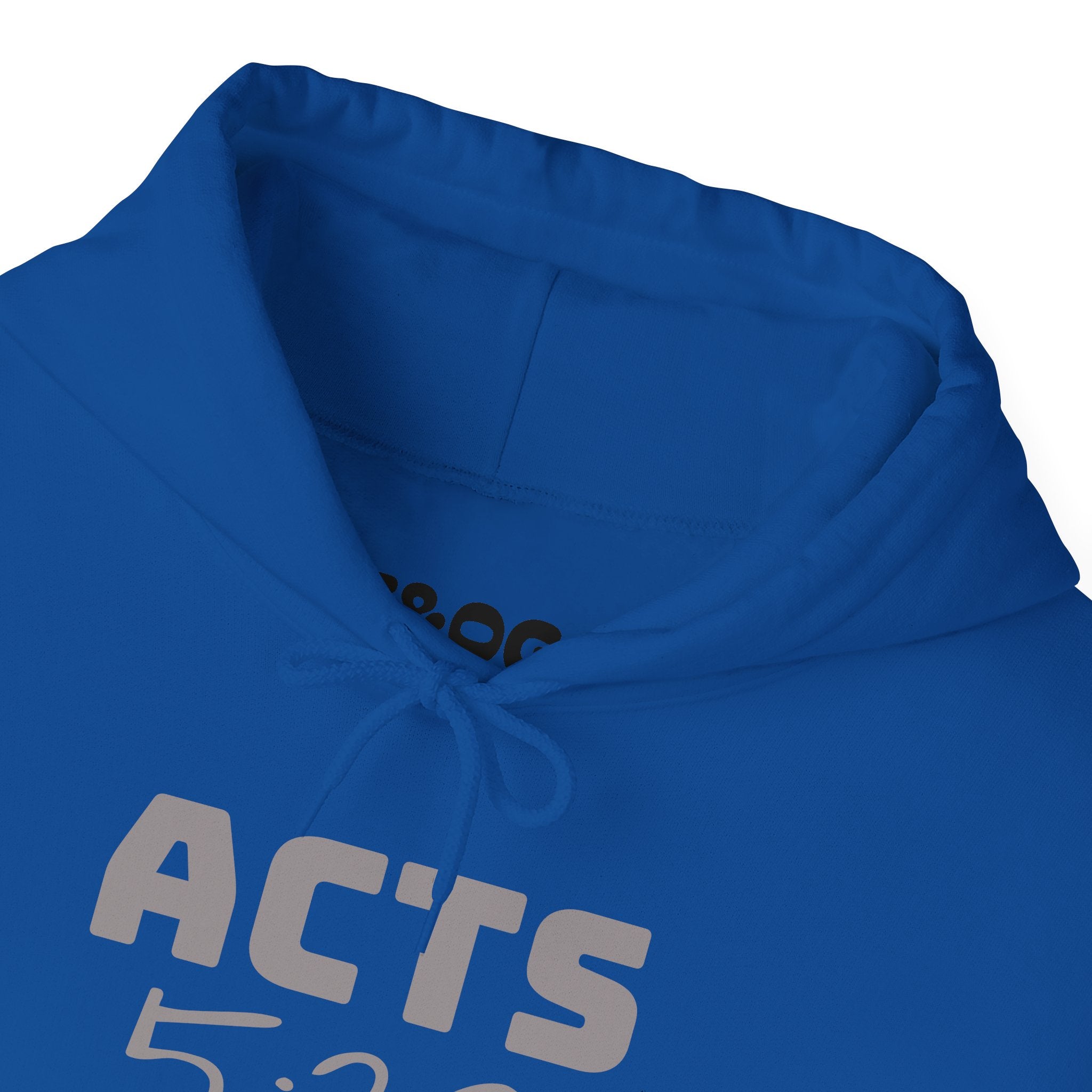 Act 5:29 Faith Hoodie