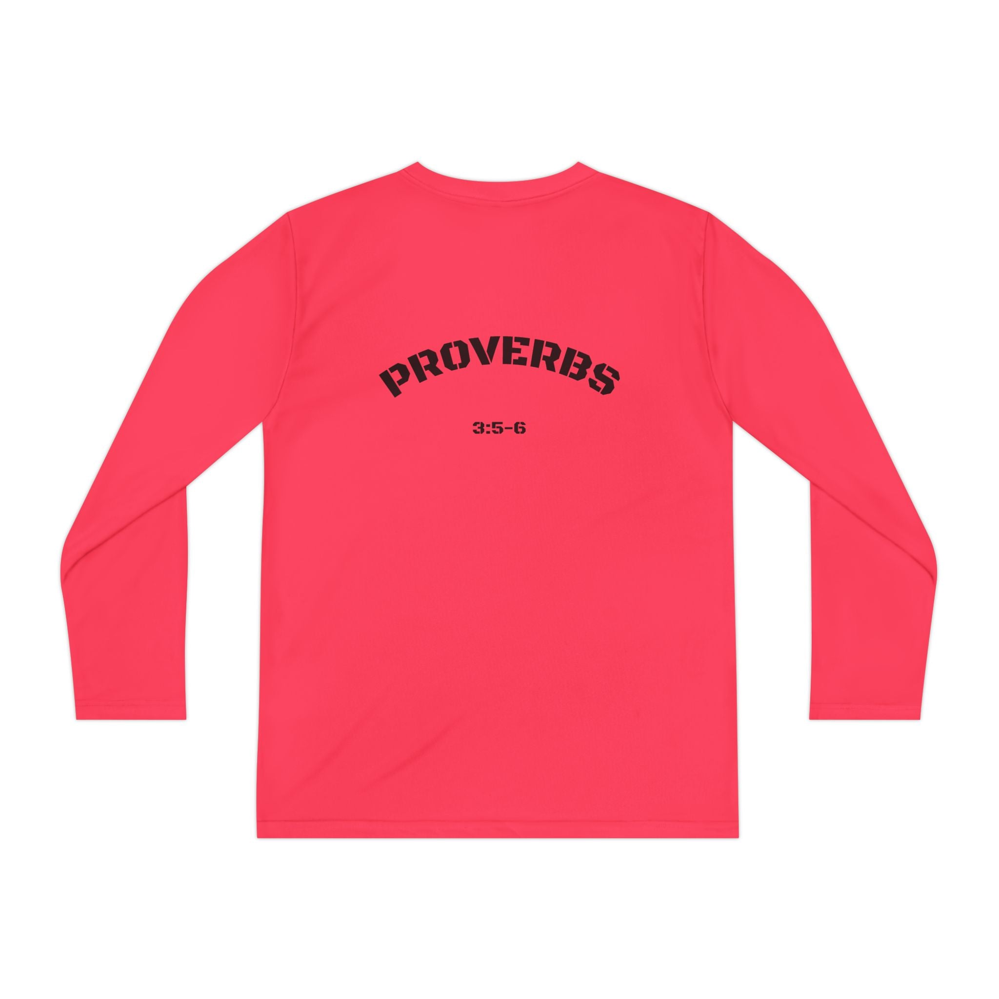 Proverbs 3:5-6 Youth Long Sleeve Tee