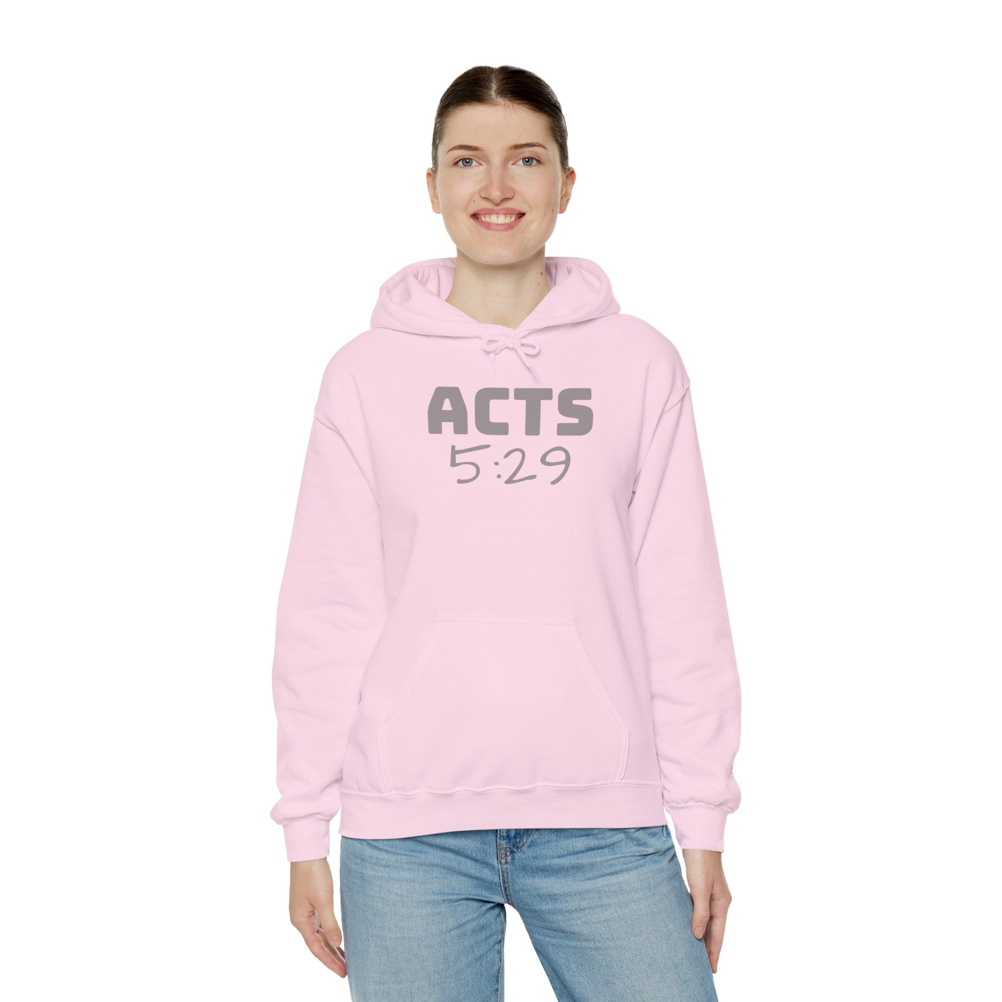 Act 5:29 Faith Hoodie
