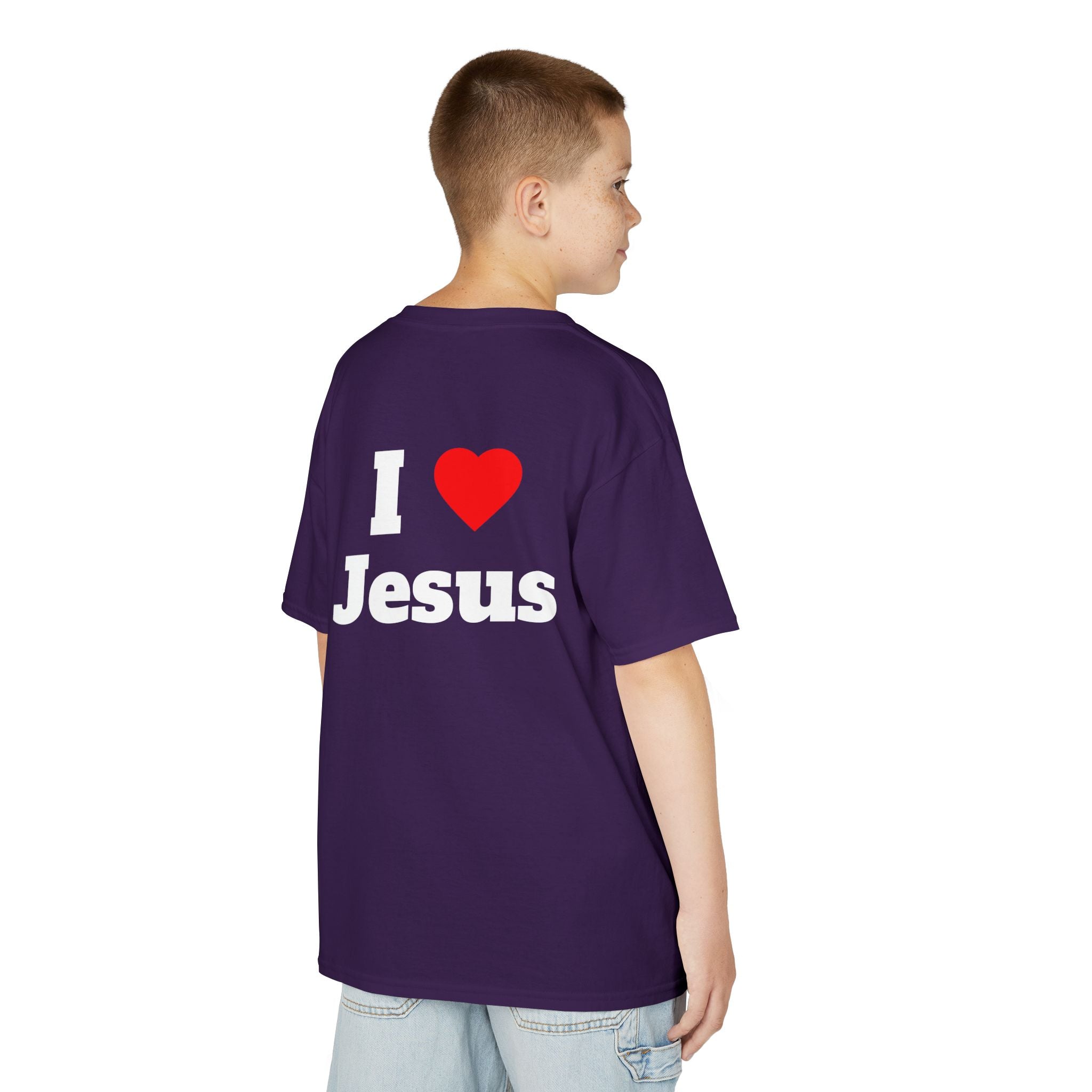 Kids Faith Tee — Confidence in Who I Believe In