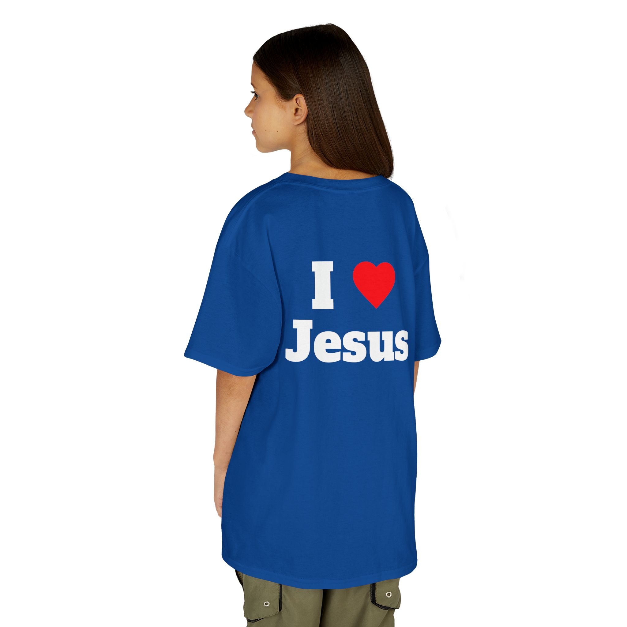 Kids Faith Tee — Confidence in Who I Believe In