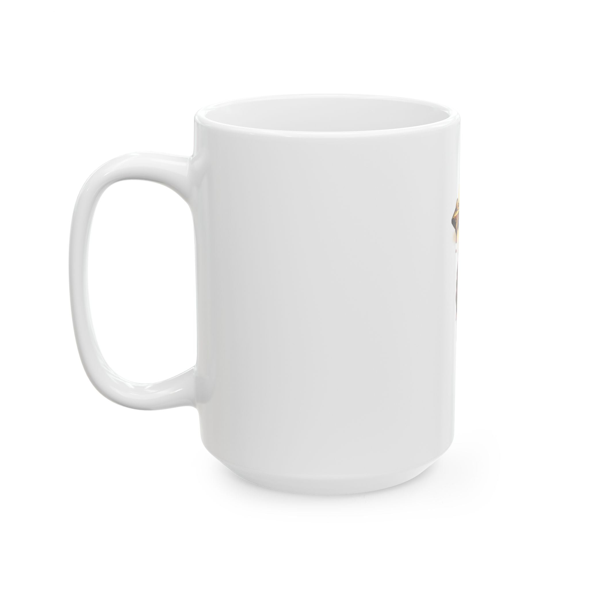 Cross Daily Ceramic Mug — "Pick Up Your Cross" Christian Reminder (11oz, 15oz)
