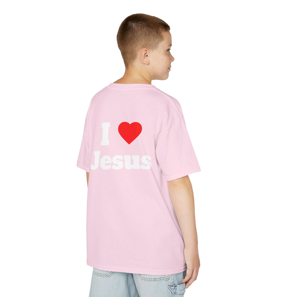 Kids Faith Tee — Confidence in Who I Believe In