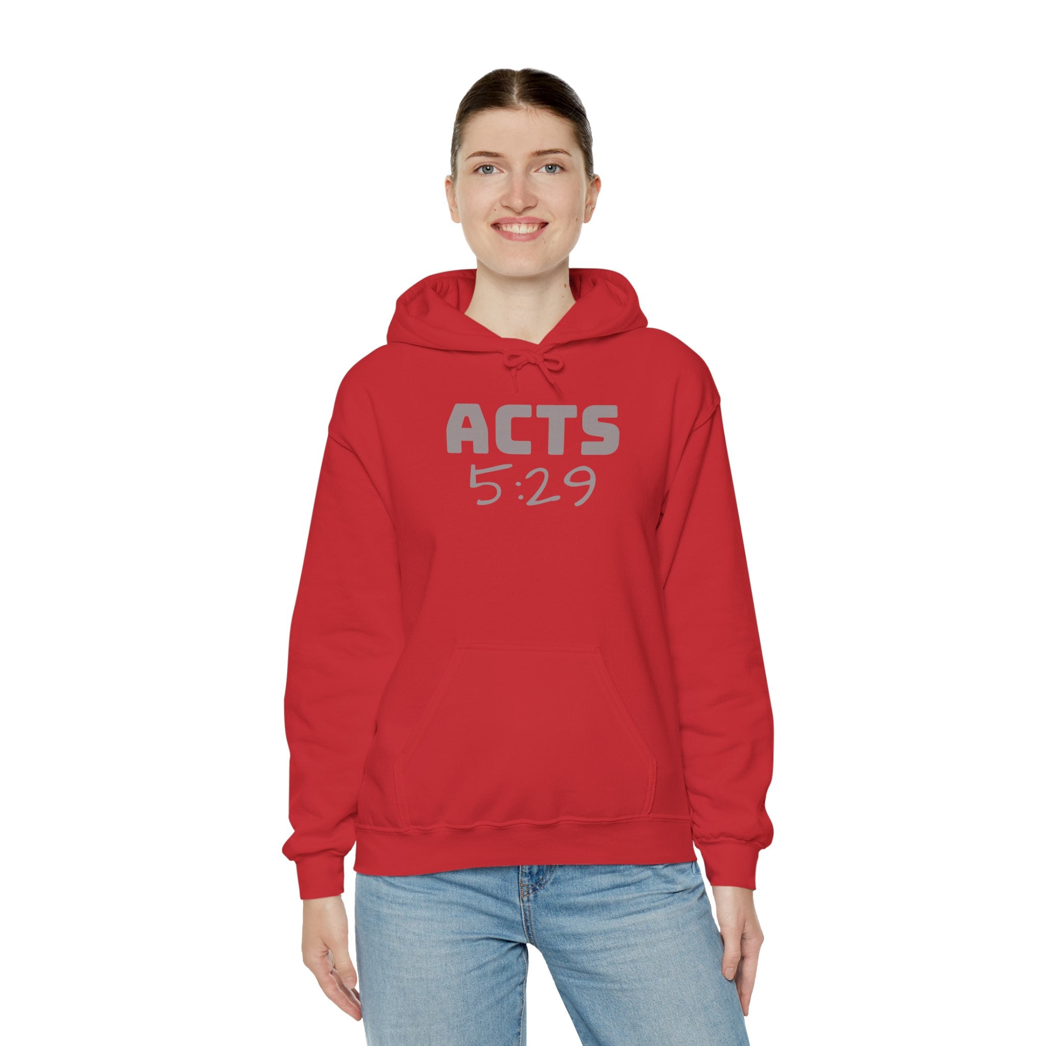 Act 5:29 Faith Hoodie