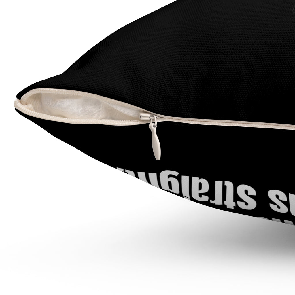 Faith-Inspired Throw Pillow — "T&OG" Christian Decorative Pillow