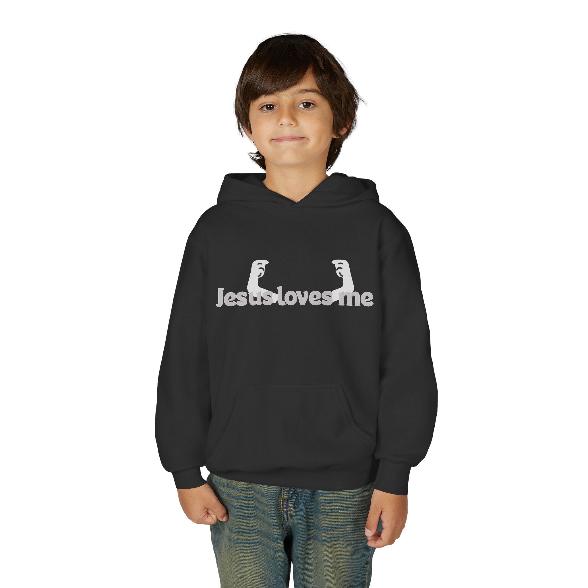 Jesus Loves Us Kids Hoodie