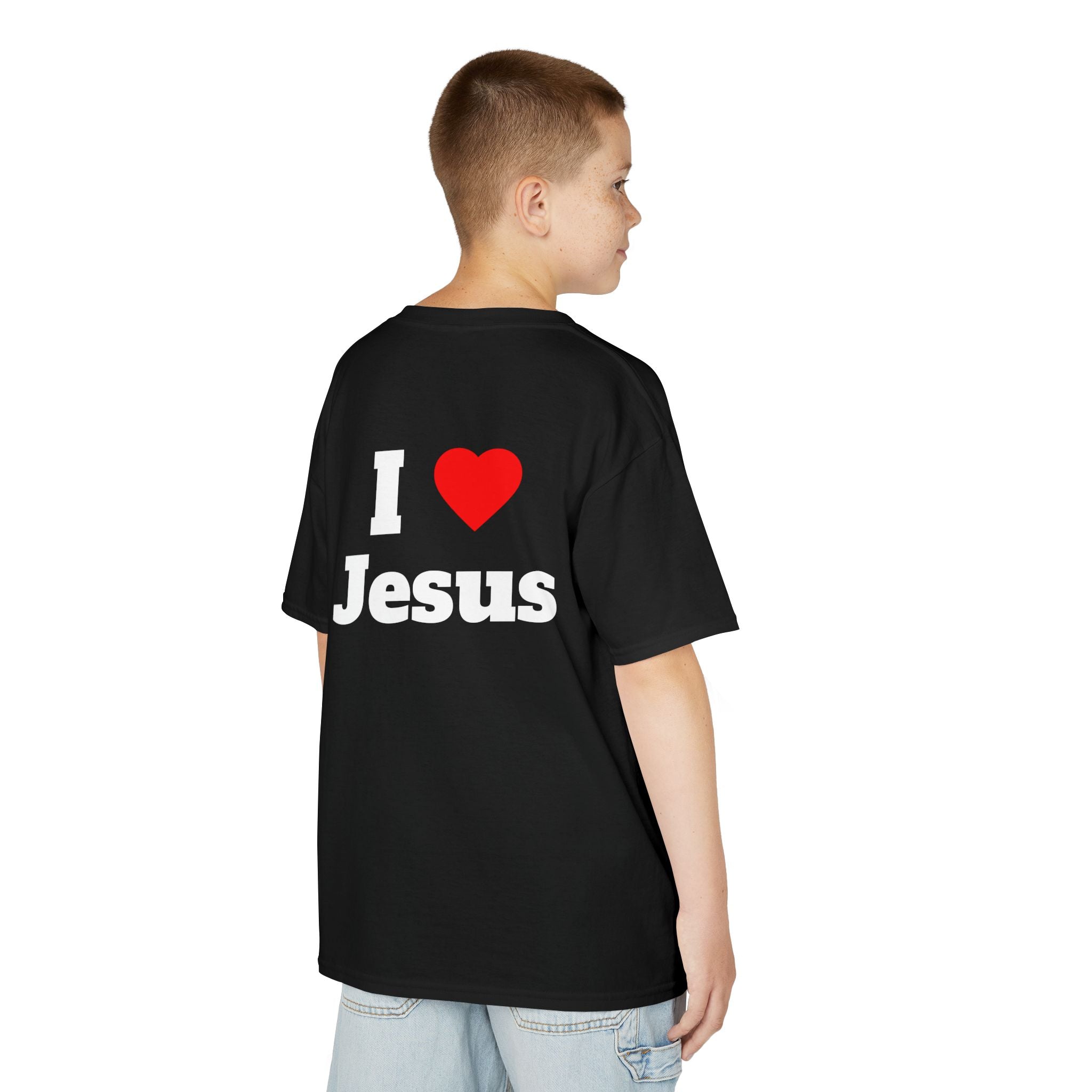 Kids Faith Tee — Confidence in Who I Believe In
