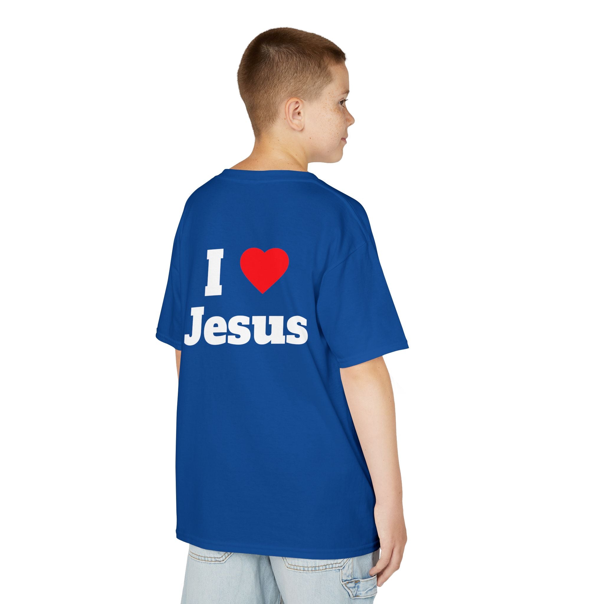 Kids Faith Tee — Confidence in Who I Believe In