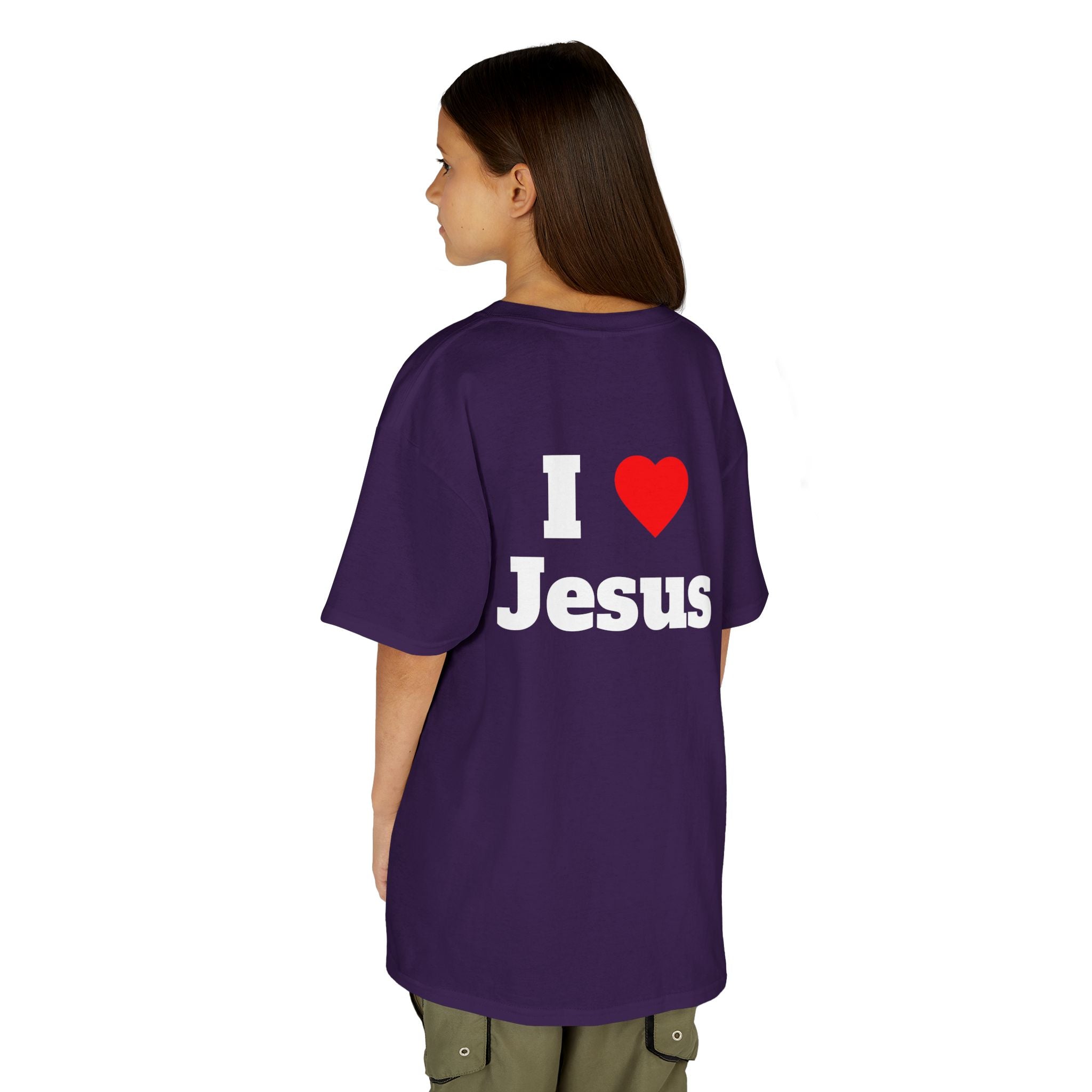 Kids Faith Tee — Confidence in Who I Believe In