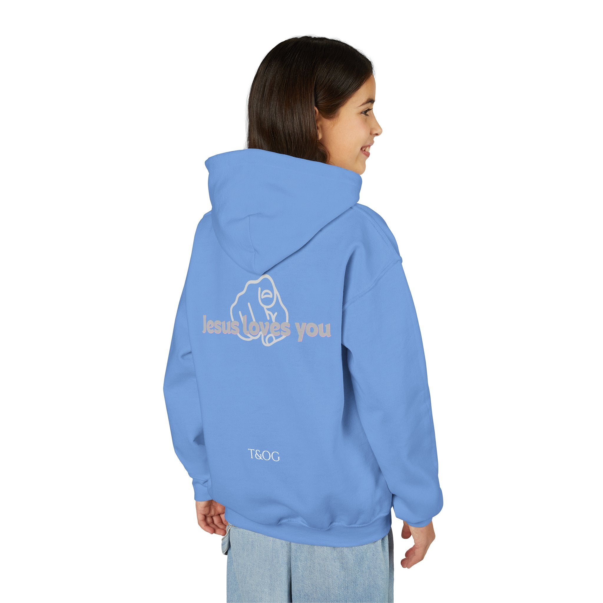 Jesus Loves Us Kids Hoodie