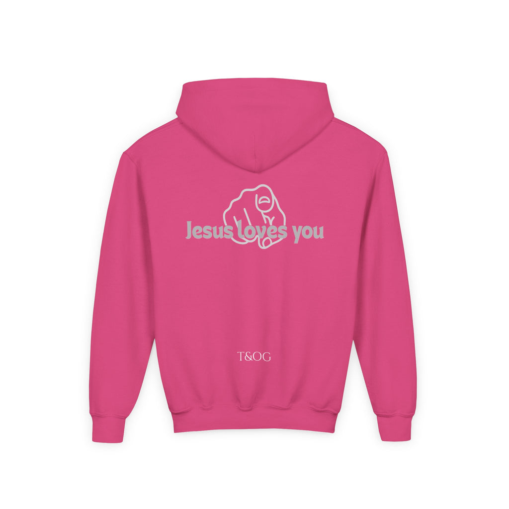 Jesus Loves Us Kids Hoodie