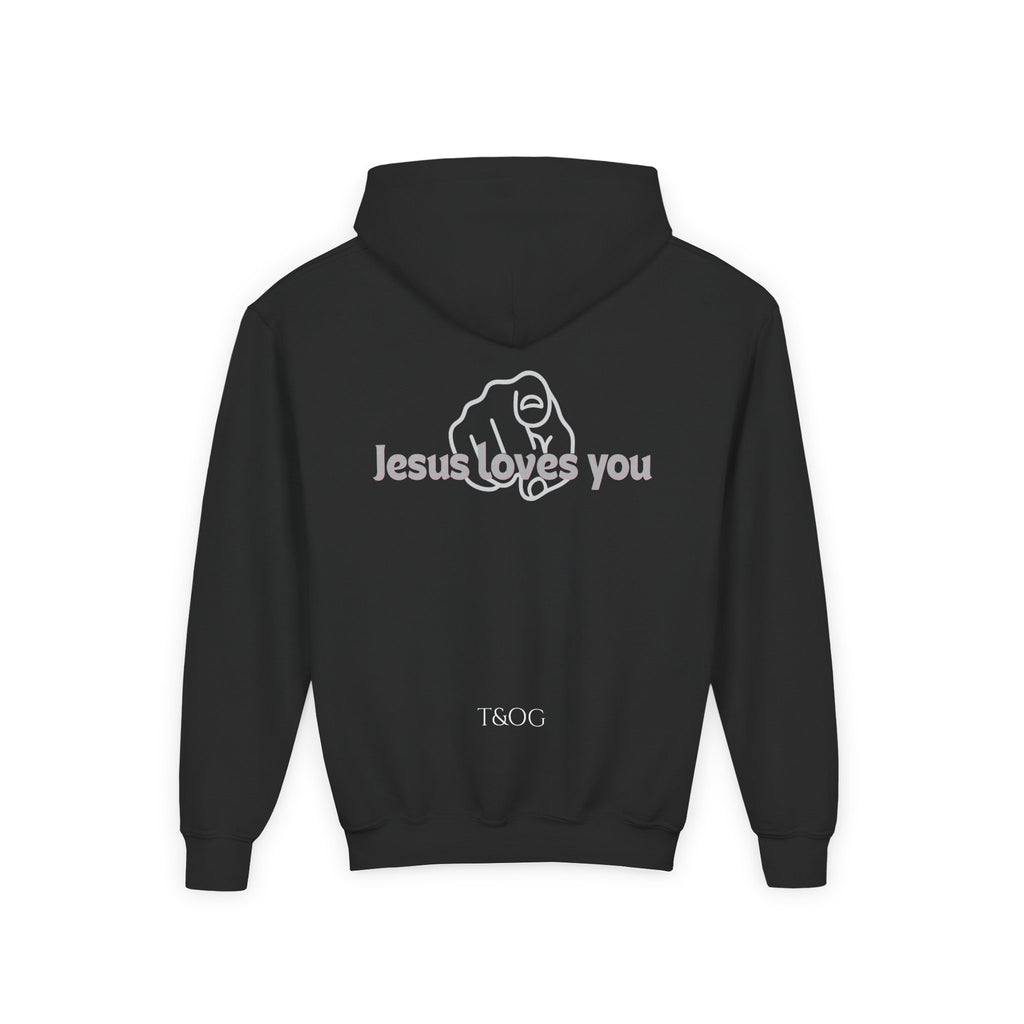 Jesus Loves Us Kids Hoodie