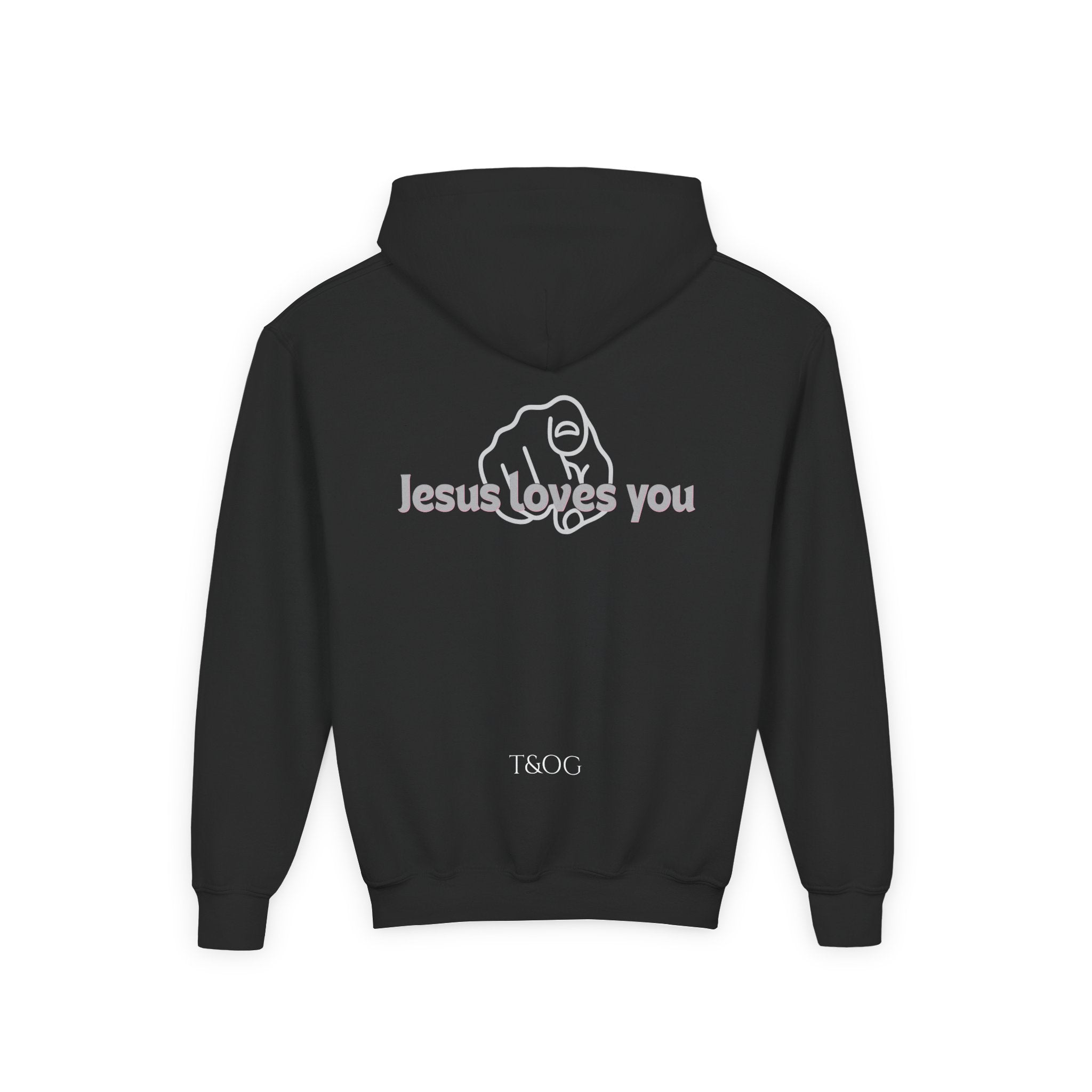 Jesus Loves Us Kids Hoodie