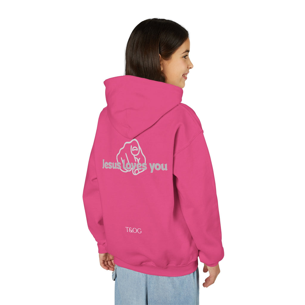 Jesus Loves Us Kids Hoodie