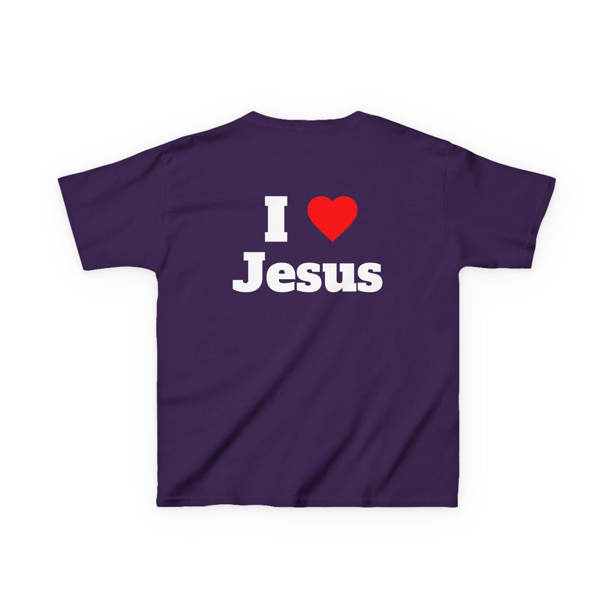 Kids Faith Tee — Confidence in Who I Believe In