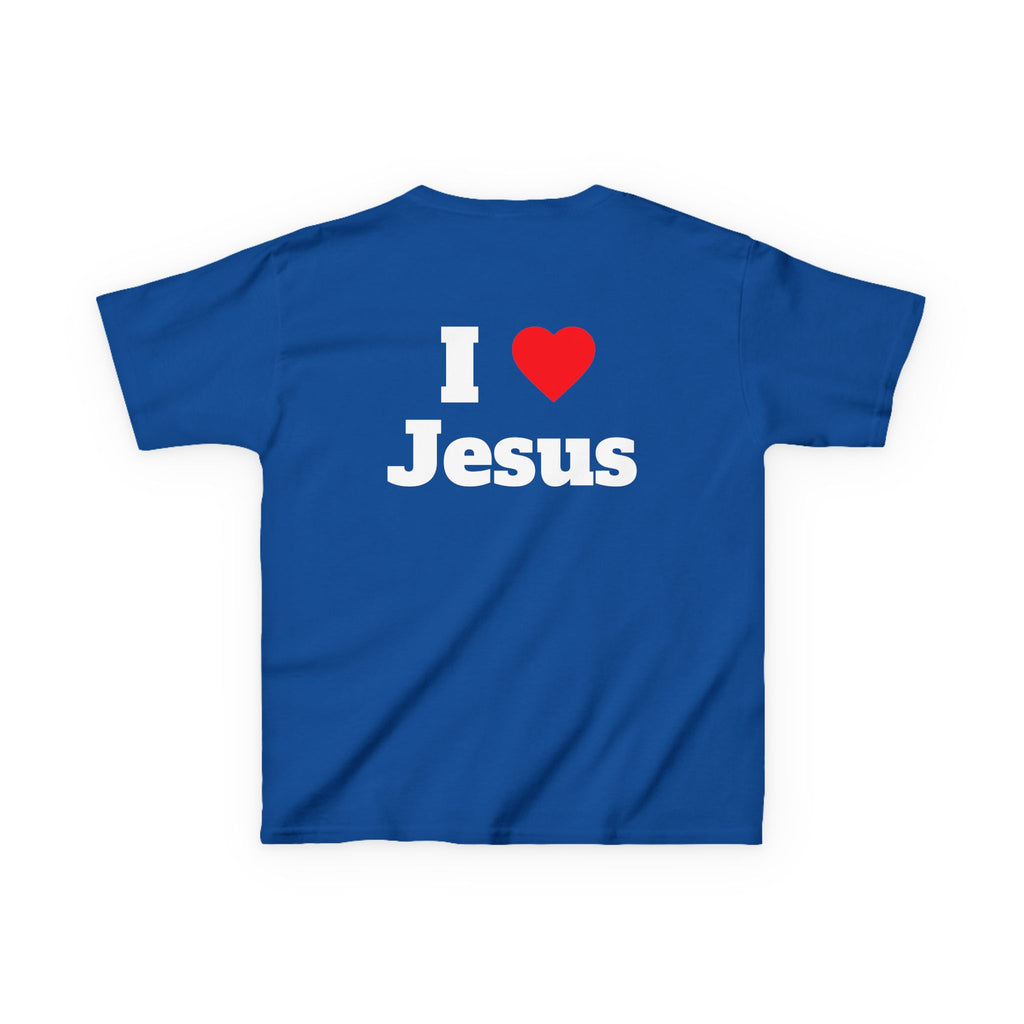 Kids Faith Tee — Confidence in Who I Believe In