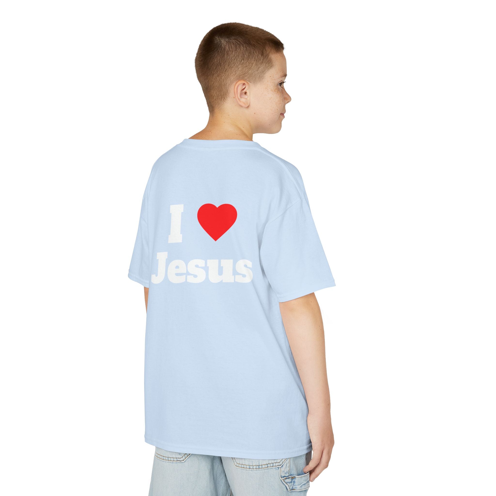 Kids Faith Tee — Confidence in Who I Believe In