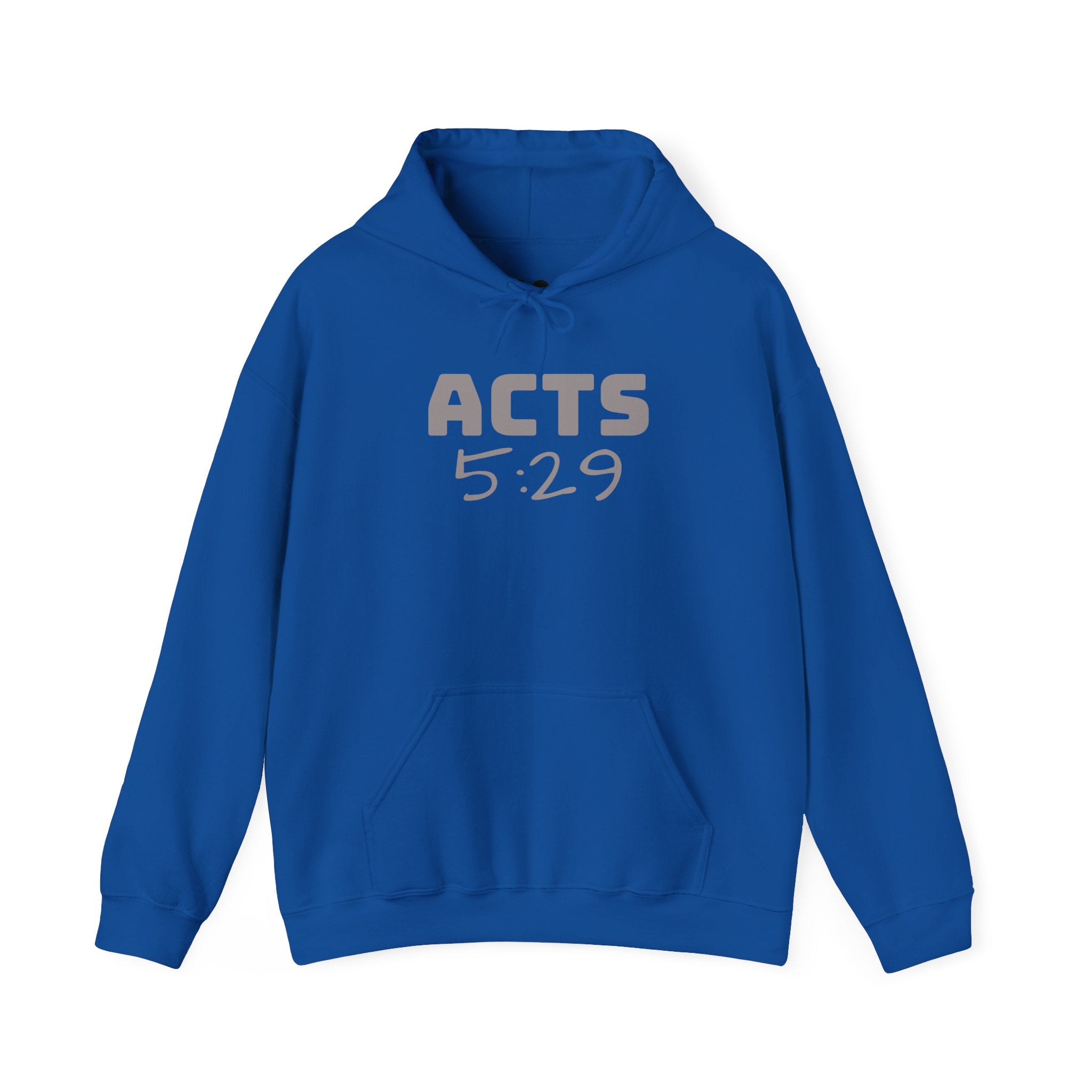 Act 5:29 Faith Hoodie