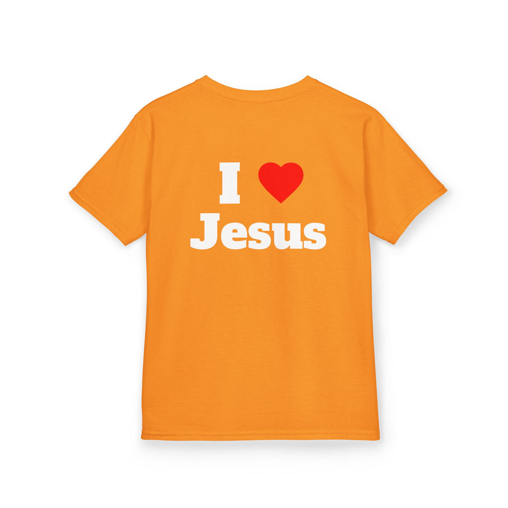 Kids Faith Tee — Confidence in Who I Believe In