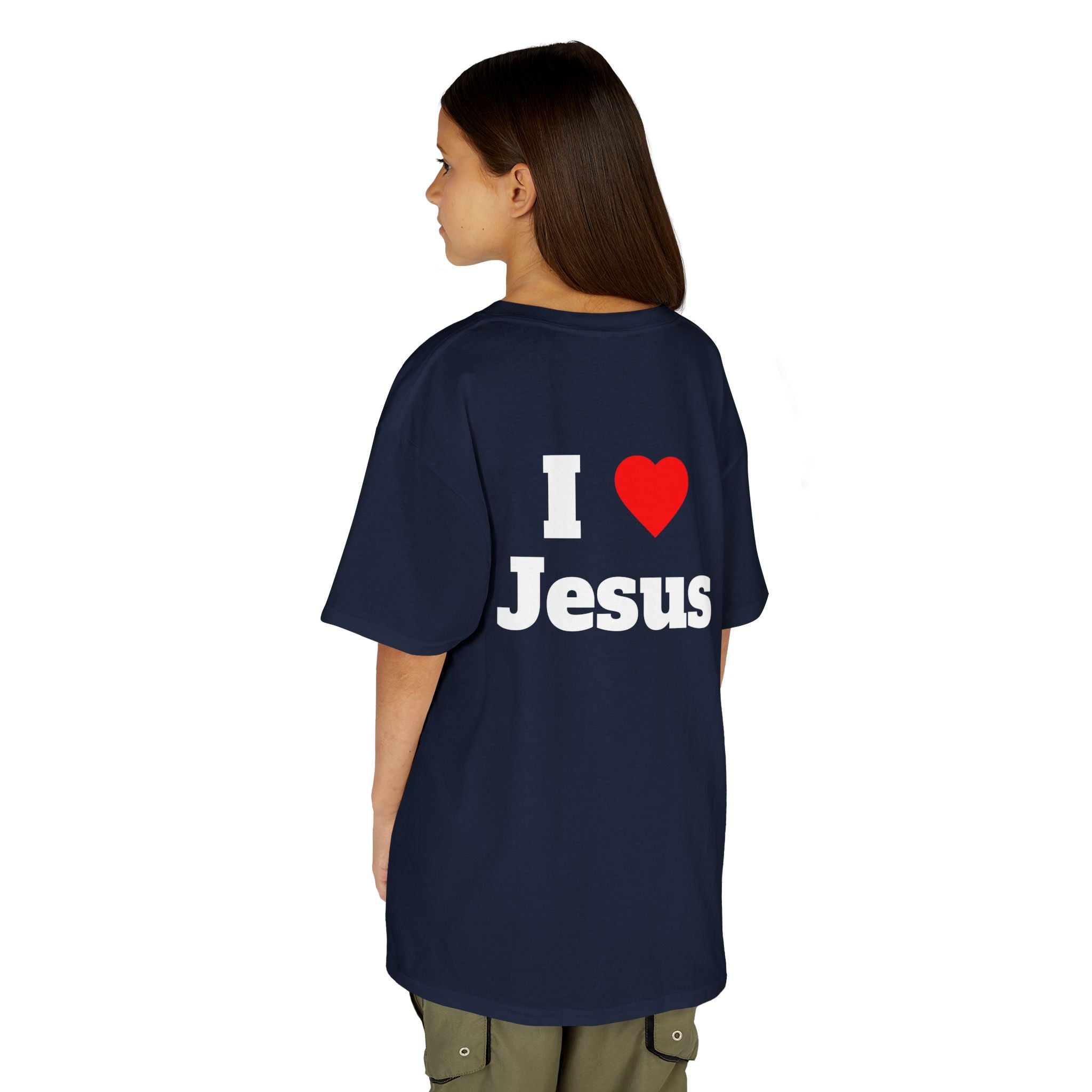 Kids Faith Tee — Confidence in Who I Believe In